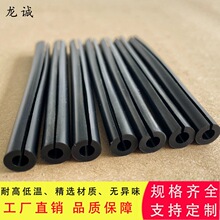 黑色防撞保护硅胶管抗老化耐高低温无异味工业级防滑耐磨水管软管