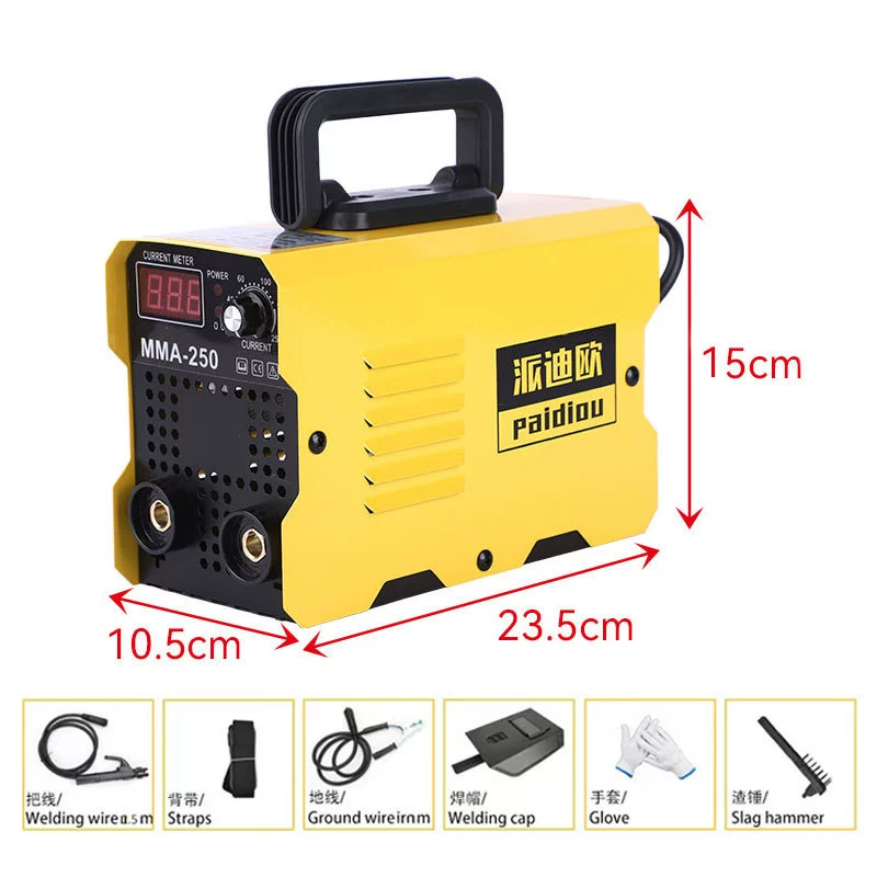MMA250 point welding machine ZX7250 household small portion workers welding machine mini welding machine wholesale customization