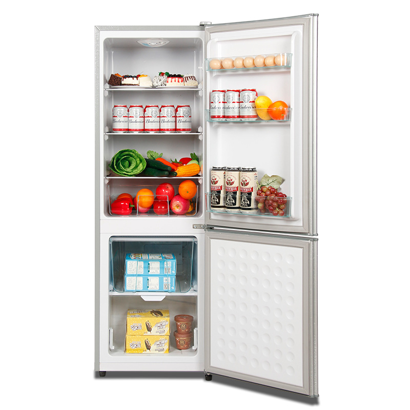 Refrigerador doméstico Chigo 218-228 litros Refrigerador de doble puerta de gran capacidad, refrigerado y fresco