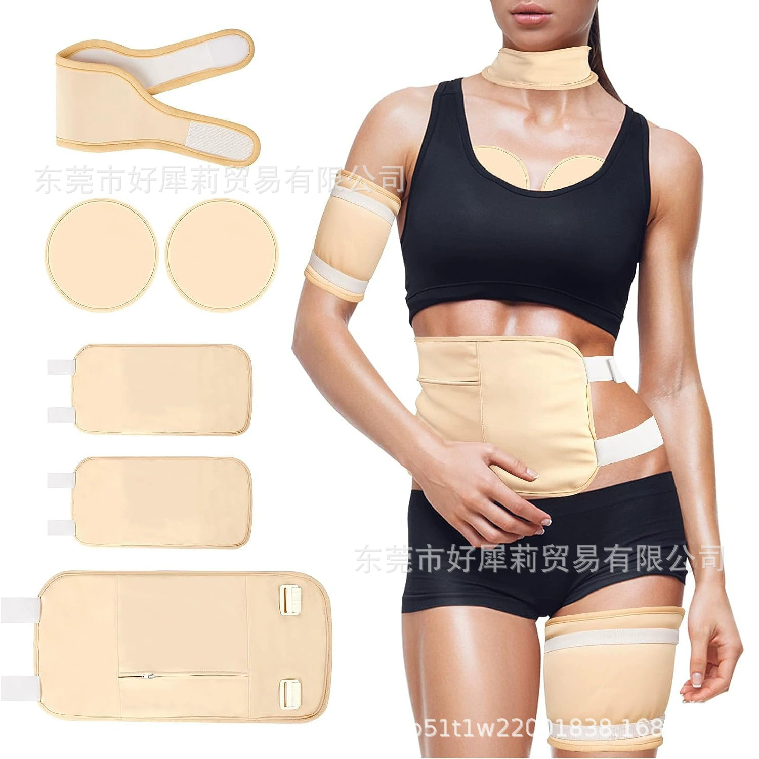 Сумка для касторового масла 6 штук, многоразовый костюм из мягкого органического хлопка, герметичная вспомогательная поясная сумка для ухода за эфирным маслом