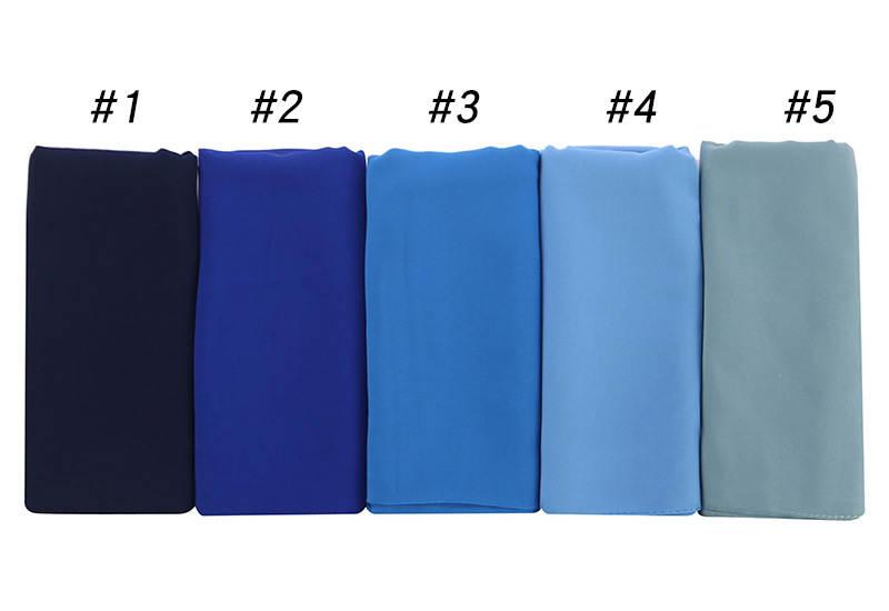 Malaysian Pearl Chiffon Bubble Headscarves Ethnic Scarves_voghion.com