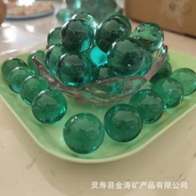 厂家批发绿色玻璃弹珠  儿童游戏机14mm 19mm25mm专用玻璃珠