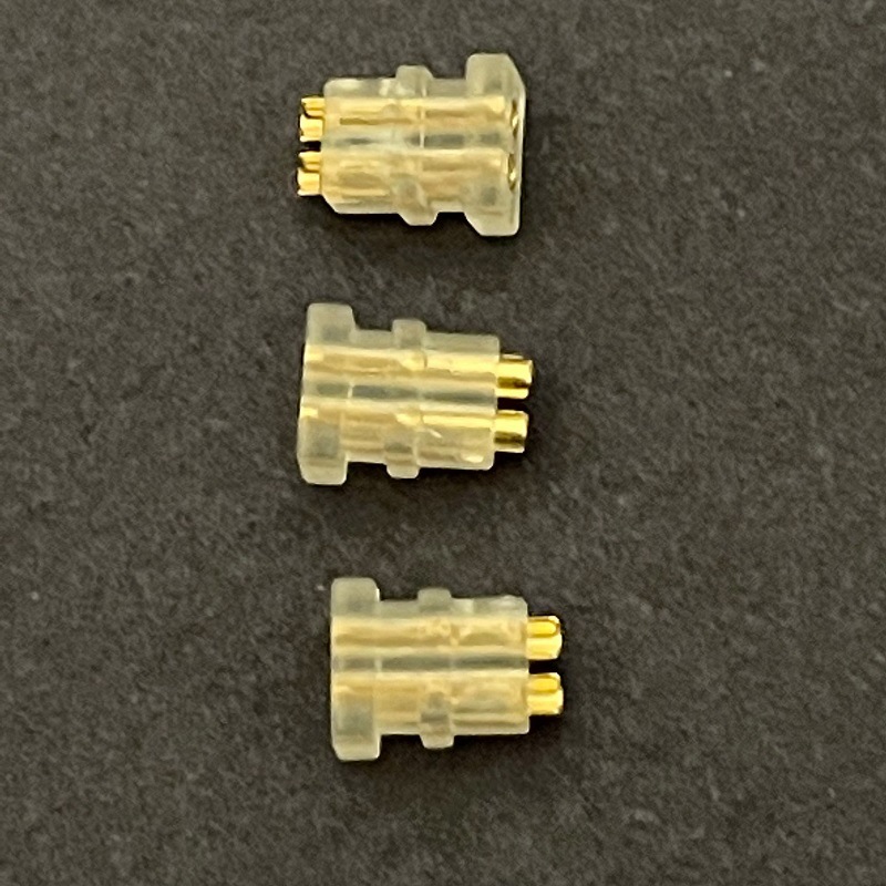 源头工厂现货批发MMCX0.78耳机DIY升级线HIFI耳机平口母座插头