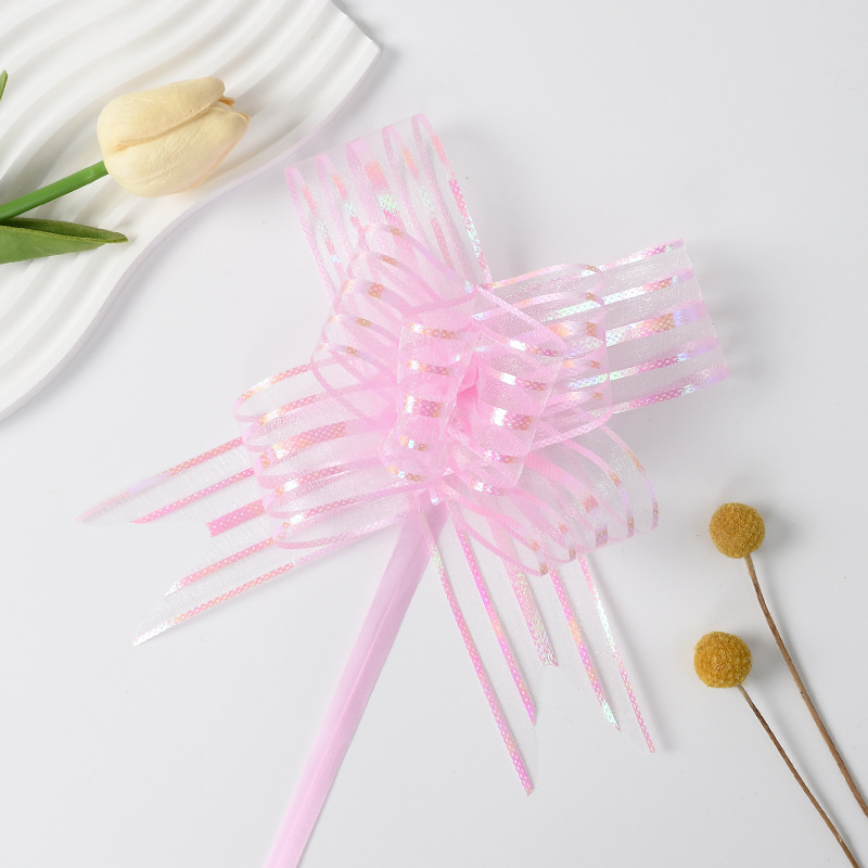 50 flores transfronterizas de nieve arco de flores de decoración de flores de bodas de regalo de la cinta de color del automóvil de boda