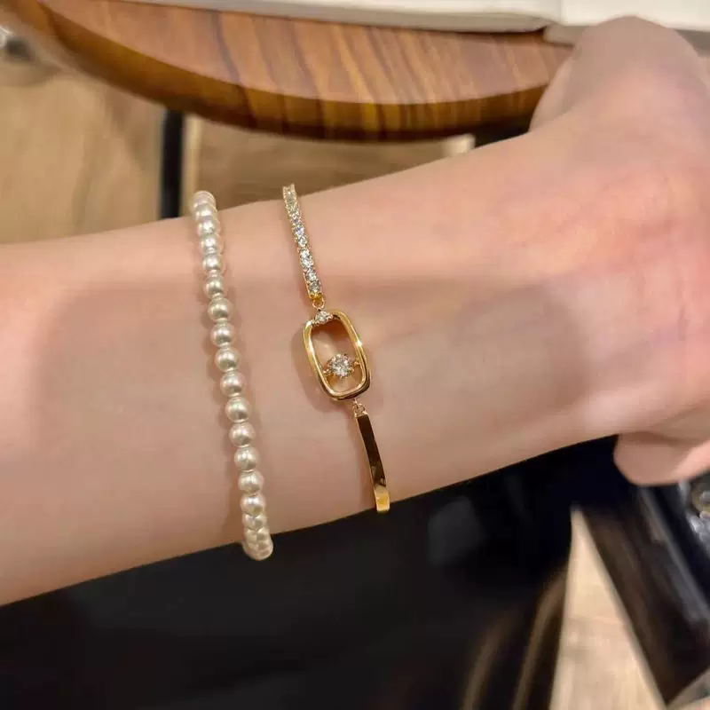 Проворный утончённый браслет, ювелирные изделия высокого качества, микрордека, подарок на день рождения, стиль лёгкой роскоши