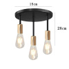 Retro bar modern and minimalistic ceiling lamp for living room, lights, American style