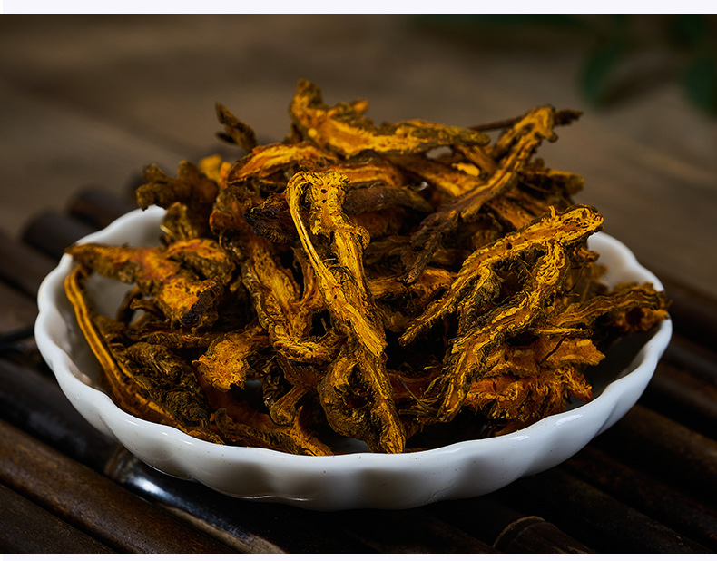 Sichuan Coptis Root Slices Huang Lian 500g Wild Chuan Lian Dried Herb for Decoction specifications