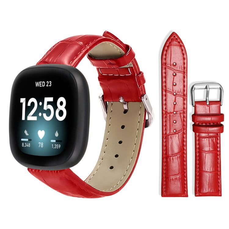 Correa de cuero xDfind con botón de bambú para Fitbit Luxe / Edición Especial 12mm / Fitb