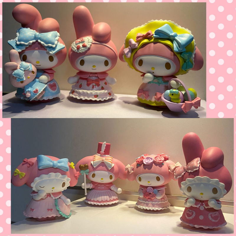 かわいい美楽ティ茶話会盲箱少女心手作り人形ケーキテーブルにクリームを飾るdiy部品|undefined