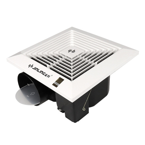 Jinling 8/10/12 inch ceiling duct exhaust fan ultra-thin ceiling exhaust fan bathroom strong wind silent P12A