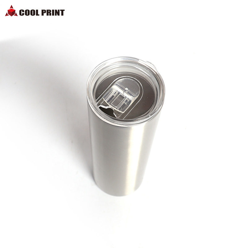 Taza de paja de acero inoxidable de transferencia térmica de 20oz al aire libre personalidad impresión patrón logo taza de aislamiento de alta calidad