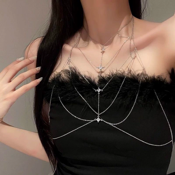 31202 Chest Chain-Silver
