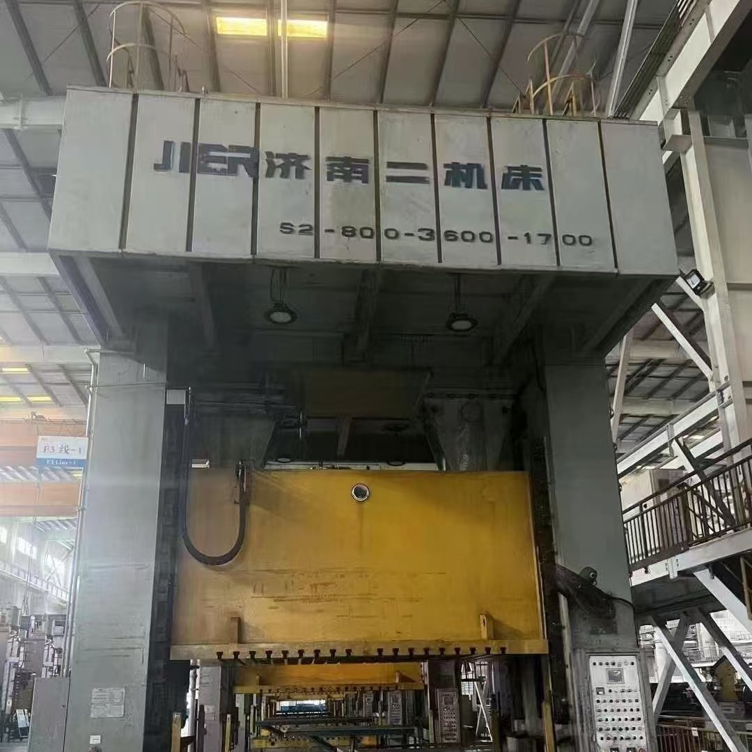 转让二手济南二机J36-800D闭式双点压力机装模高度1.2米
