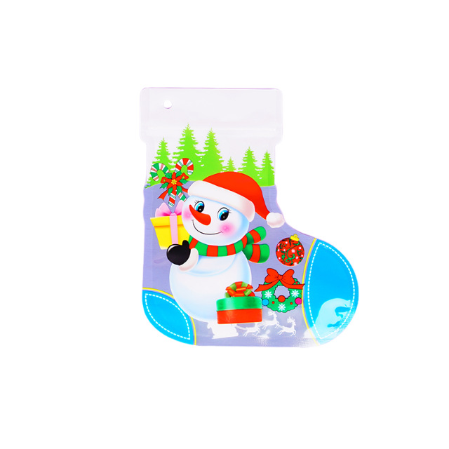 2026 nuevas bolsas de regalo de calcetines de Navidad embalaje de dulces autosuficientes bolsas de regalos de vacaciones creativas bolsas de aperitivos