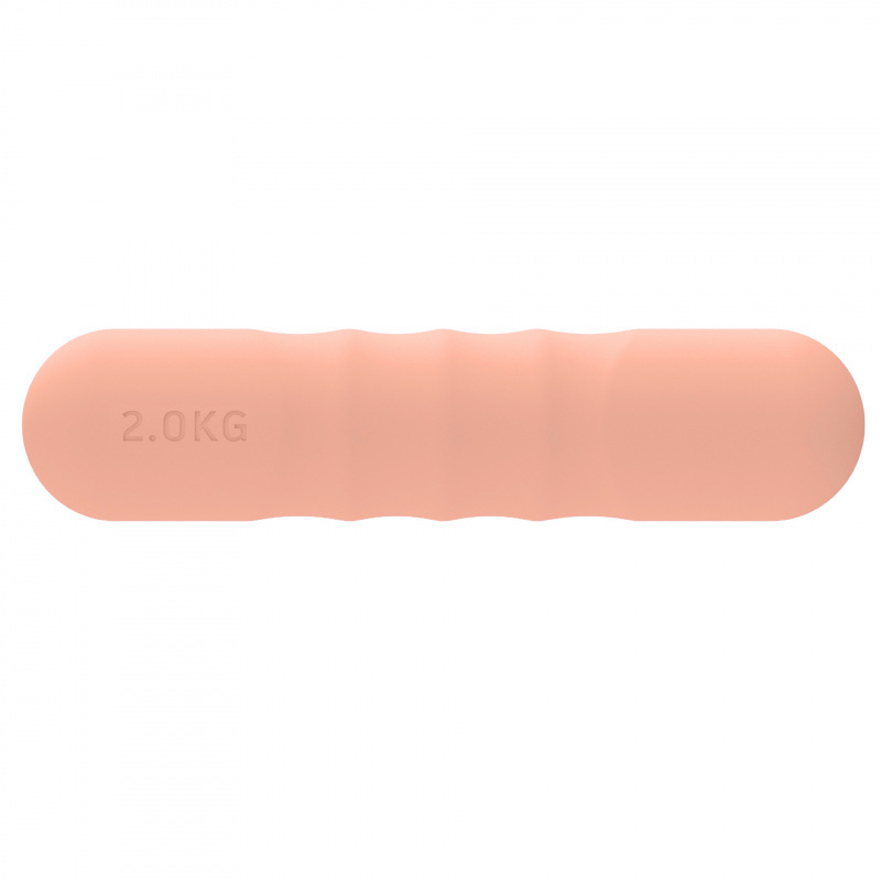 Dumbbell redondo de silicona fijo equipo de fitness yoga pilates entrenamiento de fuerza dumbbell redondo de silicona