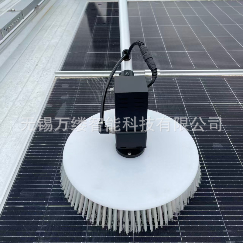 WLS-3B 单头清洗机手持式太阳能光伏面板清洗机电动单头清洁刷