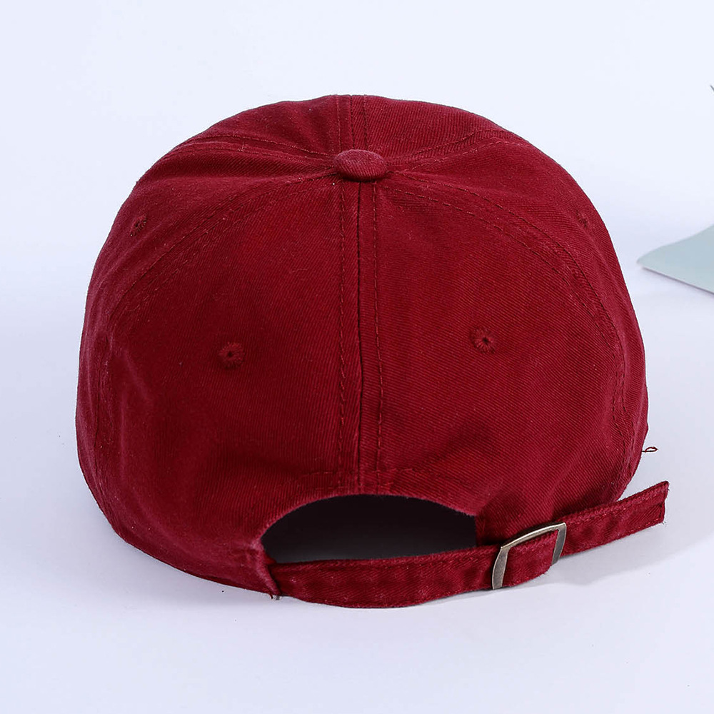 Estilo coreano gorra de béisbol letras 2023 nueva primavera y verano suave tapa personalizada tapa enarbolada