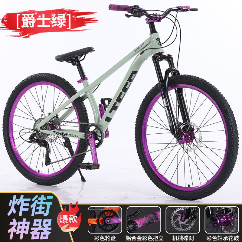 120링 오일 디스크 브레이크 + 잠금식 프론트 포크 + 재즈 그린 [스트리트 핫 모델]