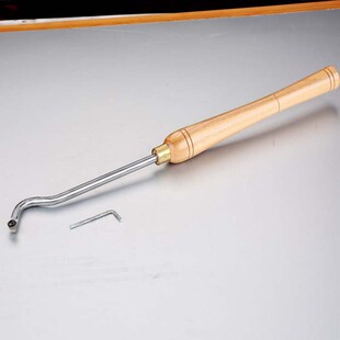 New hand-held wooden handle woodcutter high-speed steel woodworking tool hole woodworking tool spot wholesale