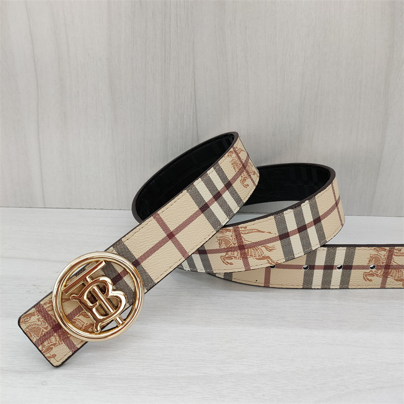 Round TB apricot blossom gold buckle