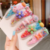 Children's hair accessory, cartoon fruit fresh cute hairgrip, 2022, internet celebrity