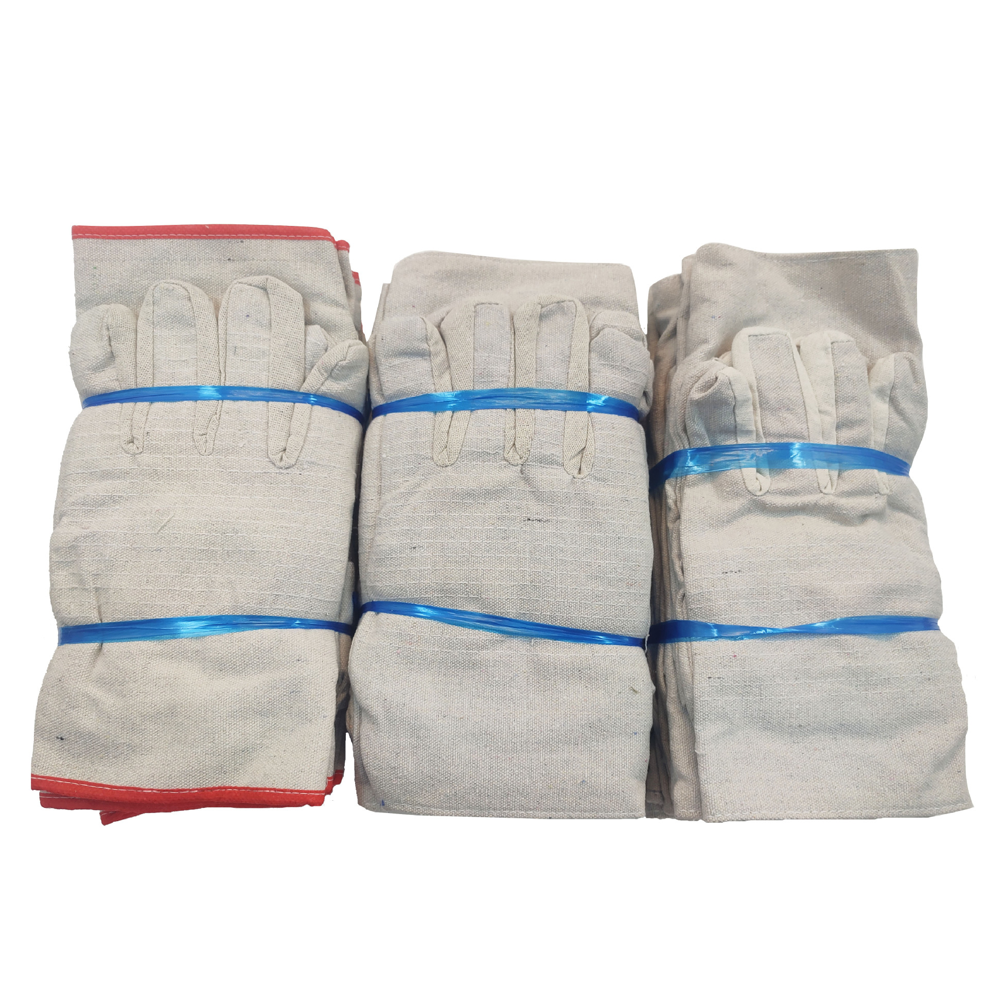 Wholesale white armor thick double -layer cloth gloves Labor…