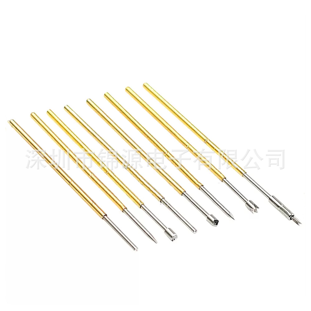 测试针探针P160-2#系列梅花头 尖头探针测试针孔针专用针弹簧针铜