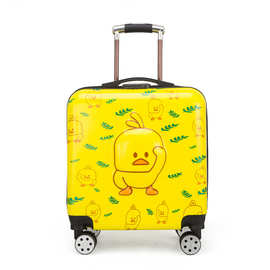 卡通旅行箱行李箱 20寸儿童拉杆箱可定logo 学生万向轮登机箱礼品