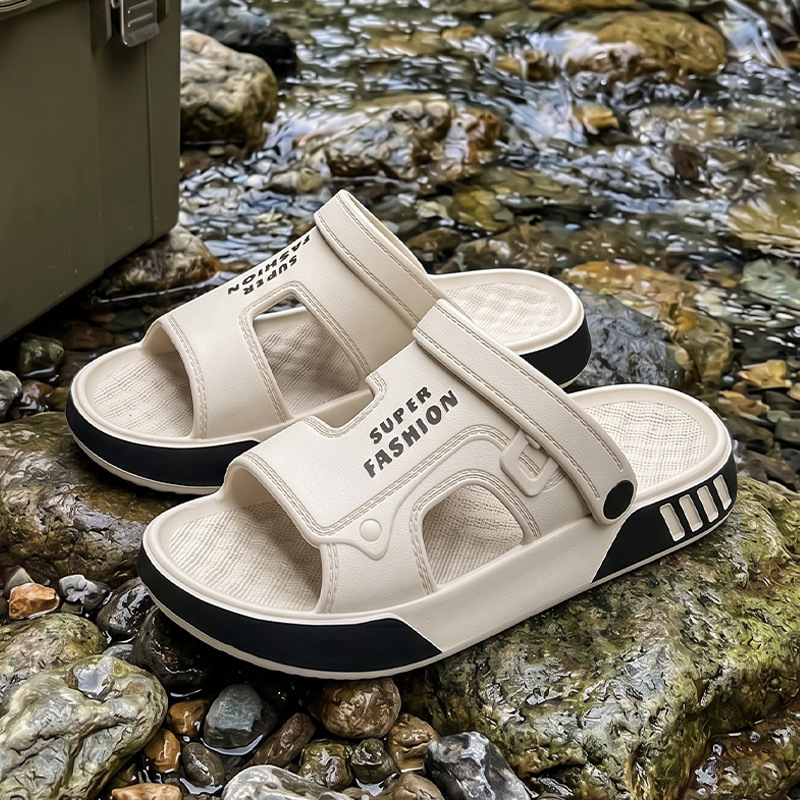 Summer New Style Eva Men's Sandals, Trendy and Versatile, Soft-Soled, Lightweight, Suitable for Daily Travel and Outings