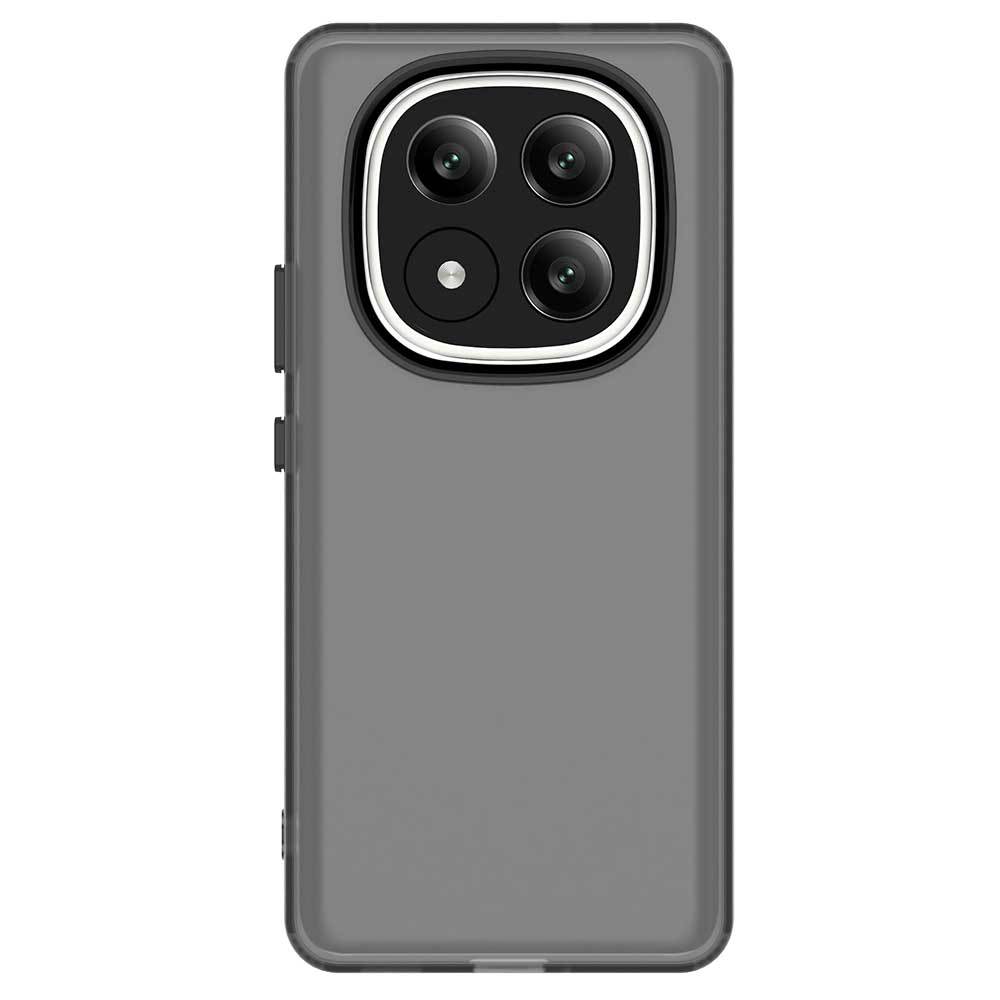 Aplicable para el arroz rojo Note15Pro + caramelo piel esmerilado caso de teléfono móvil A5 bolsa de aire a prueba de caída K80Pro funda