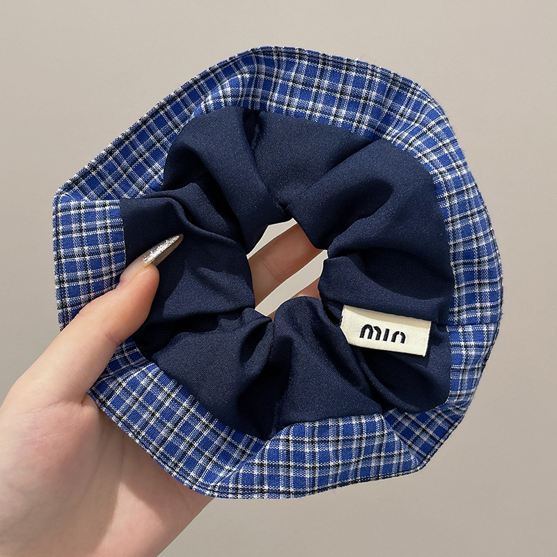 El encaje francés punto de onda arco intestino grueso anillo de cabello para mujeres de alta calidad cuerda de cabello de alta elasticidad cuerda de cabello adornamiento