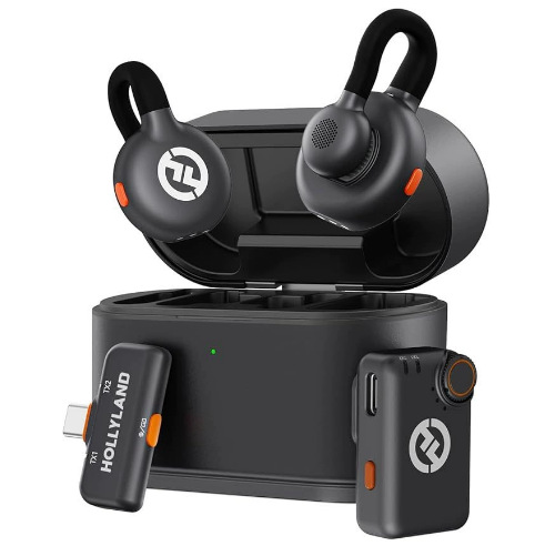 Hollyland Lark M2S Micrófono inalámbrico para cámara Fotografía Entrevista Vlog