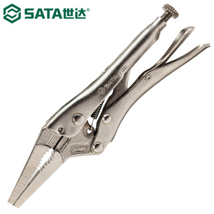 Shida 71301 Powerful Pliers Needle Nose with Blade Plus Force Pliers Manual Pressure Pliers Clamp Fixed Pliers 6inch