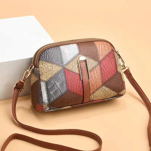 One piece drop shipping manufacturer small bag for women 2024 spring new small shoulder bag embroidery thread single shoulder crossbody bag mobile phone bag for women