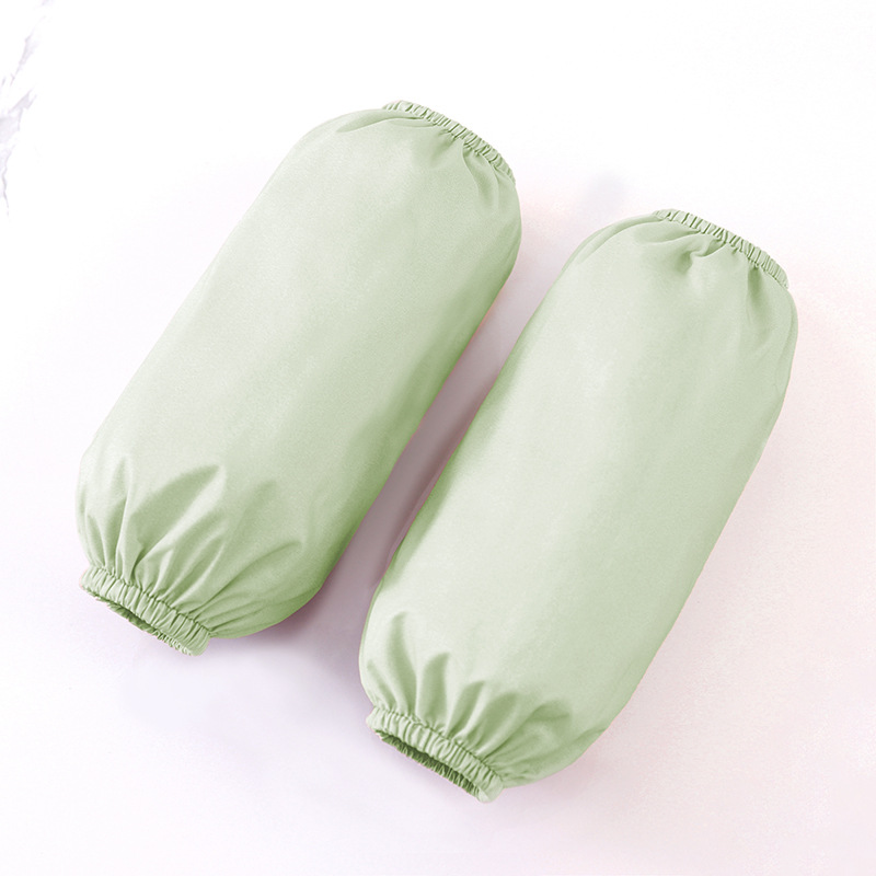 Mangas de couro impermeáveis ​​verdes