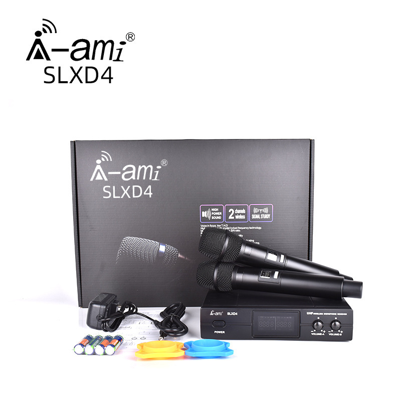 Amiワイヤレスマイクu段一拉二slxd4マイク小機種演出教育家庭用歌舞台戸|undefined