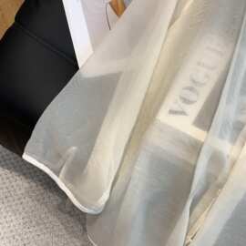 新中式圆领盘扣春春新款透视宽松上衣衬衫女洋气潮国风显瘦女长袖