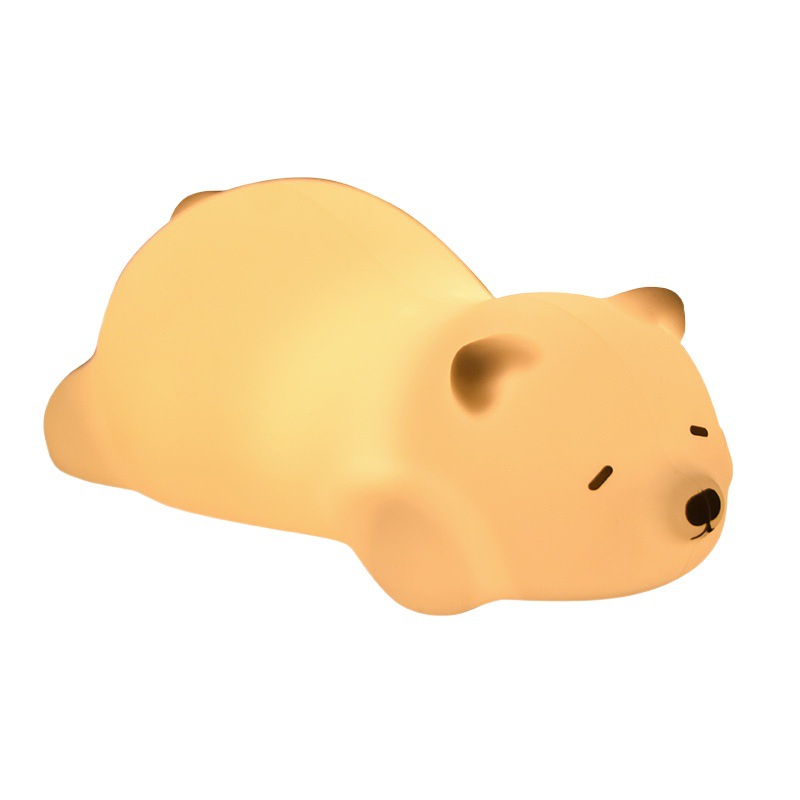 Creativo silicona lámpara de noche juguetes de descompresión lámpara de regalo de cumpleaños para niños acompañantes llevó
