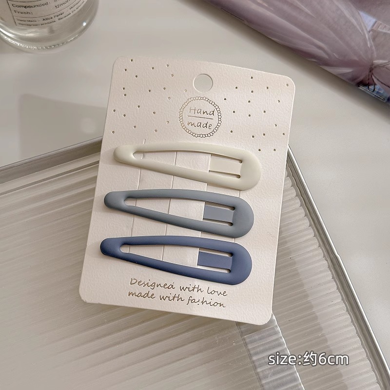 Gray water droplets-3 piece set