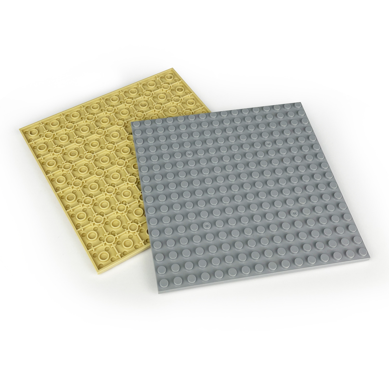 Placa inferior de bloques de construcción de partículas pequeñas de doble cara de bricolaje 32x32 puntos para construir un piso universal de 16*16 orificios 91405 base