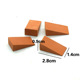 1:12 long triangular brick
