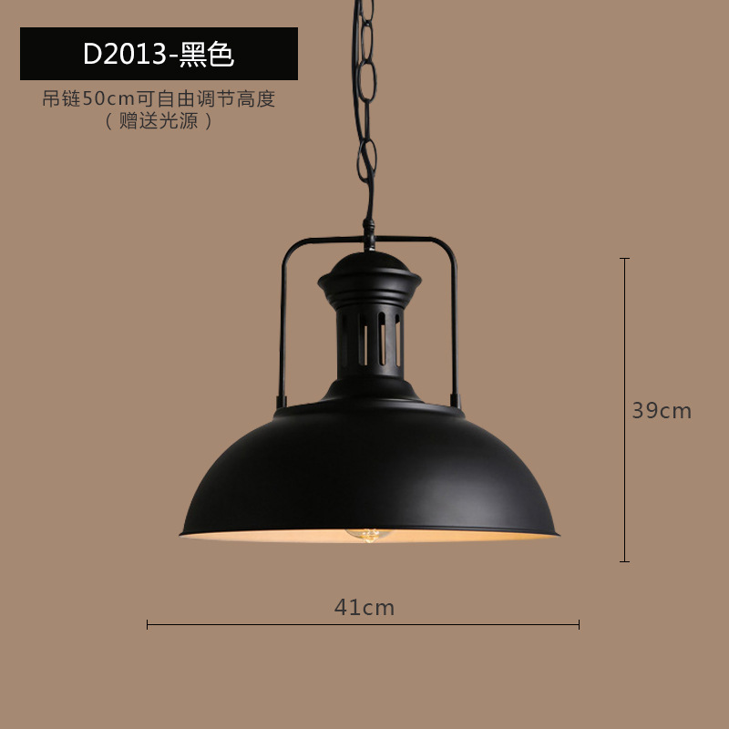 Retro industrial decoración de viento candelabro restaurante oficina café bar tienda simple lámpara de lámpara comercial