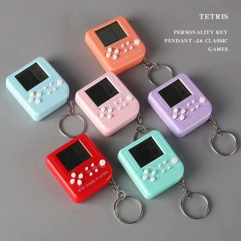 Tetris, маленькая ретро-игровая консоль, ностальгия, антистресс