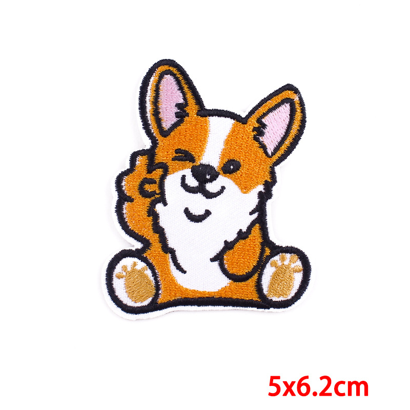 7g Weight Clothing Sticker Patches Classification 1 Piece Quantity Embroidery thread Material Animal, Cartoon Pattern Cute Style 1 Piece Animal Cartoon Cute Embroidery Thread Clothing Sticker Patches 8