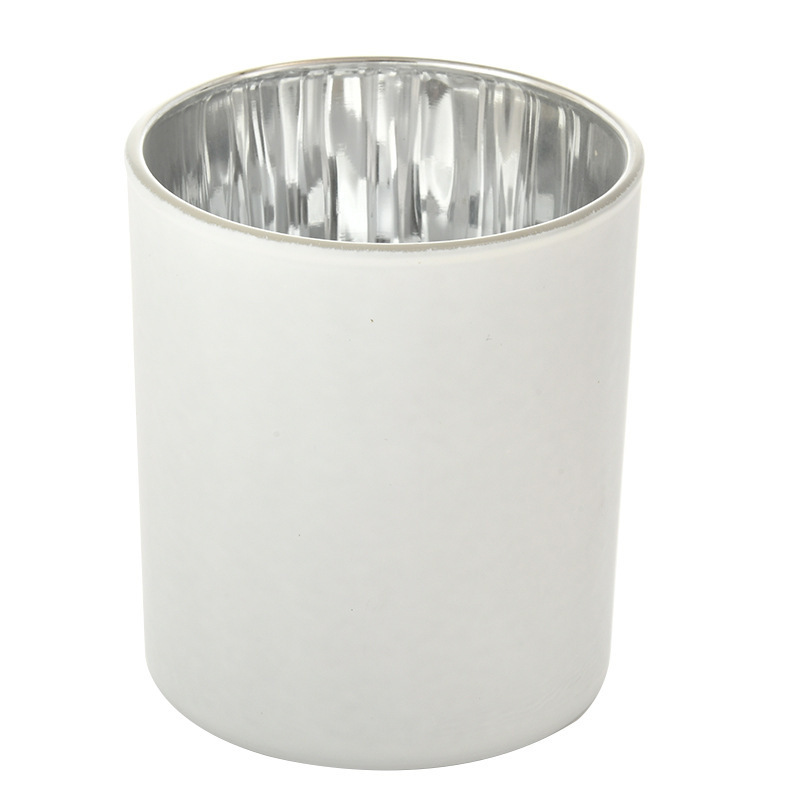 그림과 같이 8090 내부 은도금 외부 무광택 흰색;