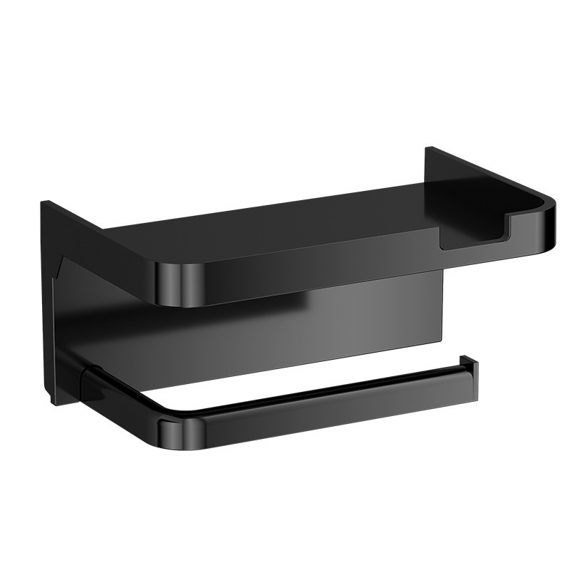 Caja de toallas de papel estante de almacenamiento tipo pared extractor de papel estante de papel de baño estante de papel de rollo estante de almacenamiento de baño simple almacenamiento de baño