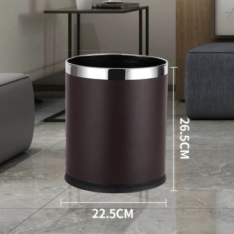 10L doble piel marrón