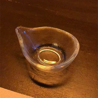 日式透明玻璃蘸料碟调料碗小料碗家用火锅套装加厚小碟子味碟碗