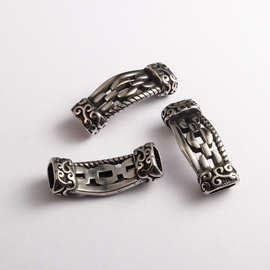 欧美钛钢手环配件 不锈钢磁铁手链饰品手镯配件