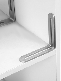 Stainless steel angle code adjustment long hole double-head movable 90 degree right angle holder connector L-shaped bracket angle iron